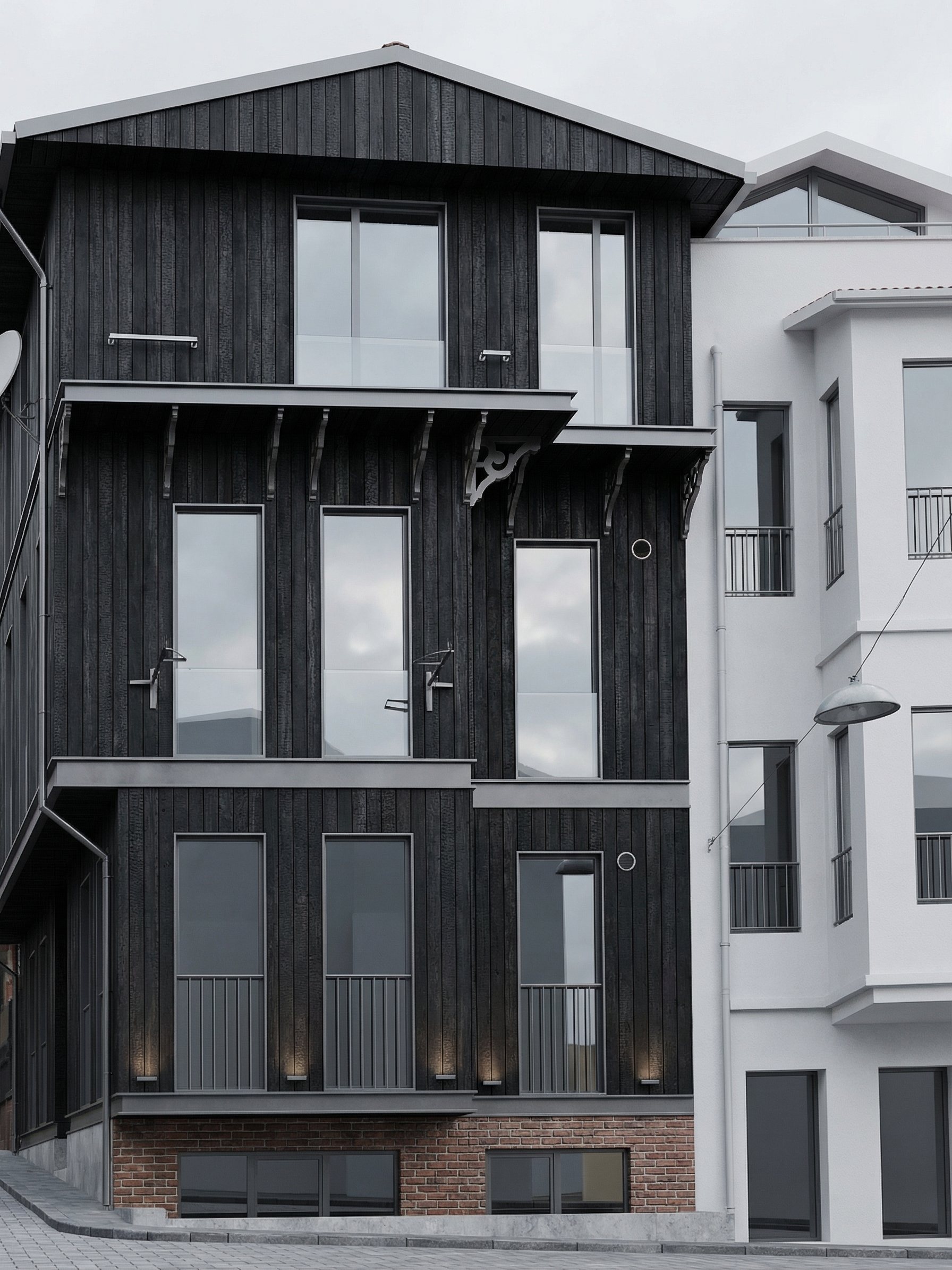 Monochrome to Warm Material Palette preview before source