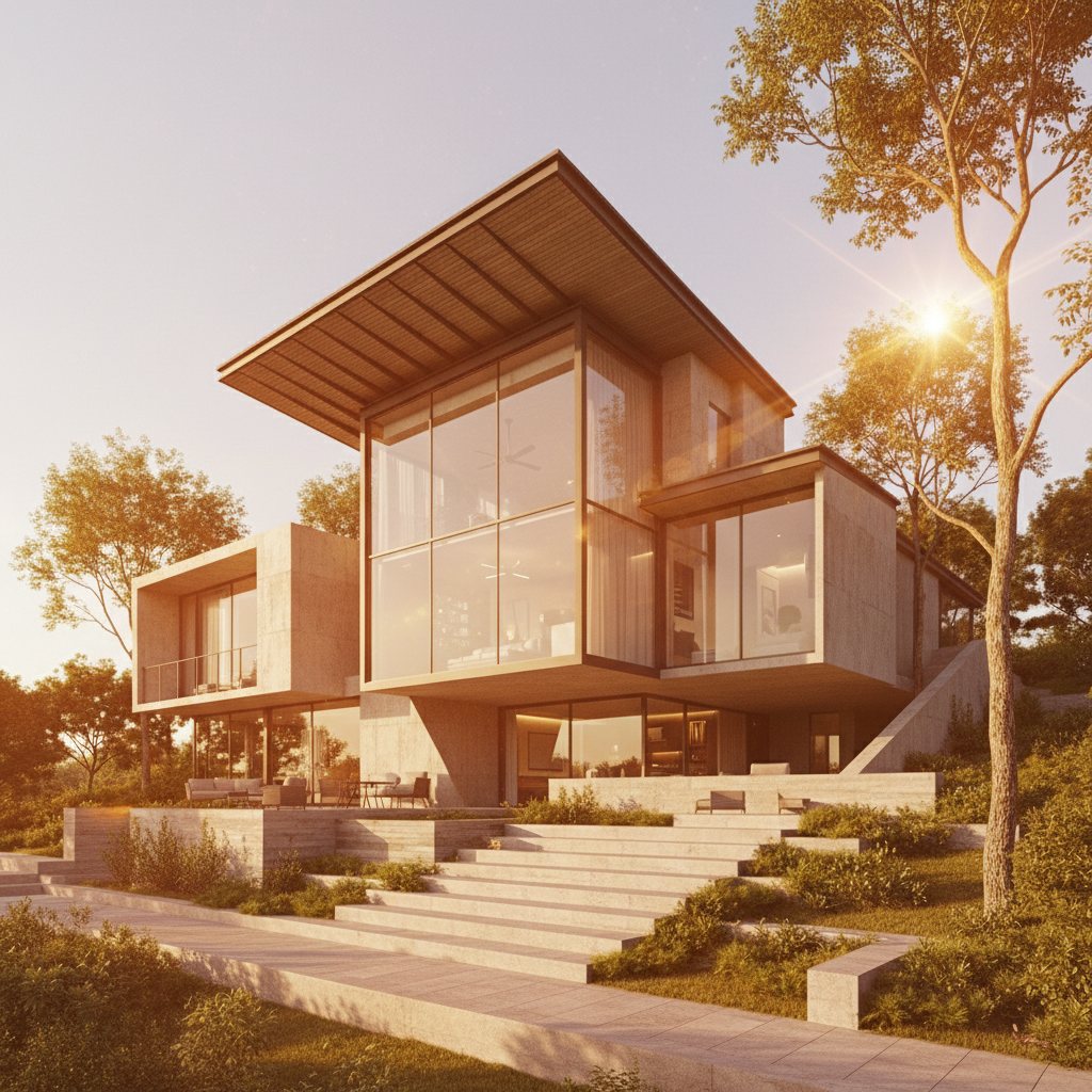 Seasonal variation architecture frame